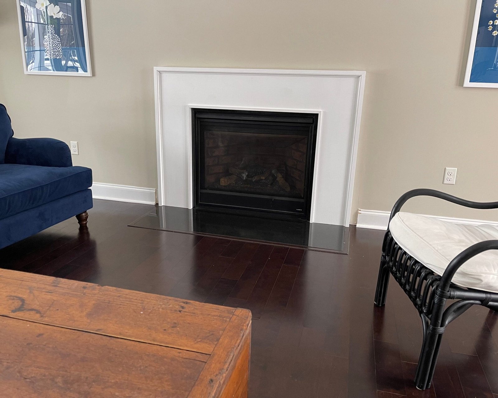A DIY fireplace surround renovation: our flame-worthy transformation