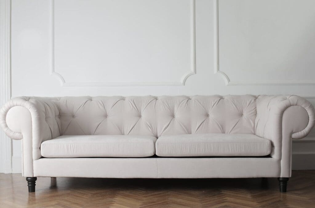 white chesterfield sofa